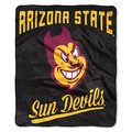 Northwest Arizona State Sun Devils Blanket 50x60 Raschel Alumni Design 9060404913